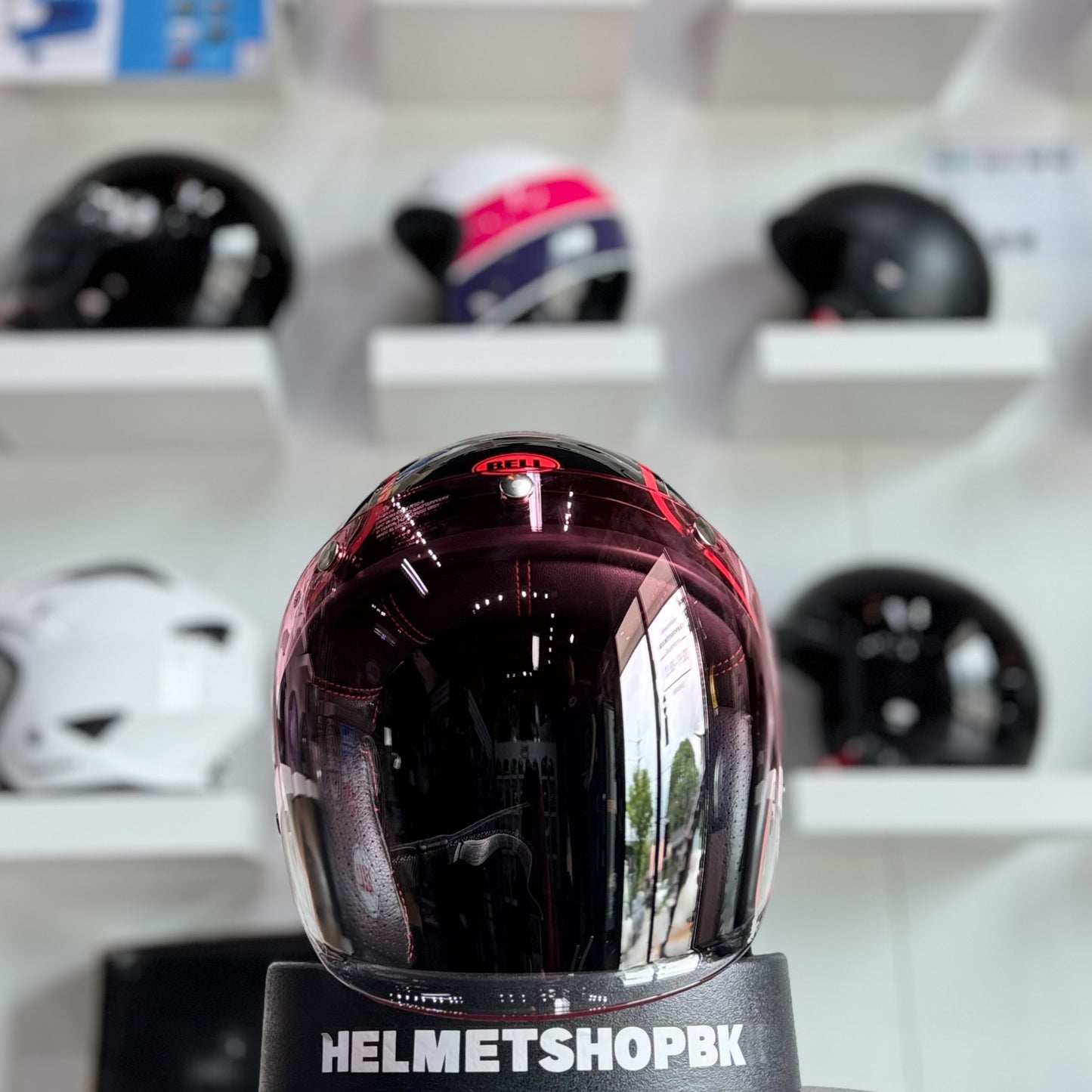 BELL 3-SNAP SHIELD PINK GRADIENT