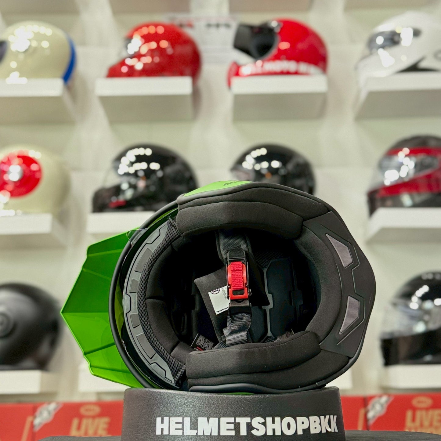 ACERBIS HELMET JET ARIA 22-06 GREEN 4