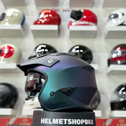 ACERBIS JET ARIA METALLIC HELMET CHAMELEON