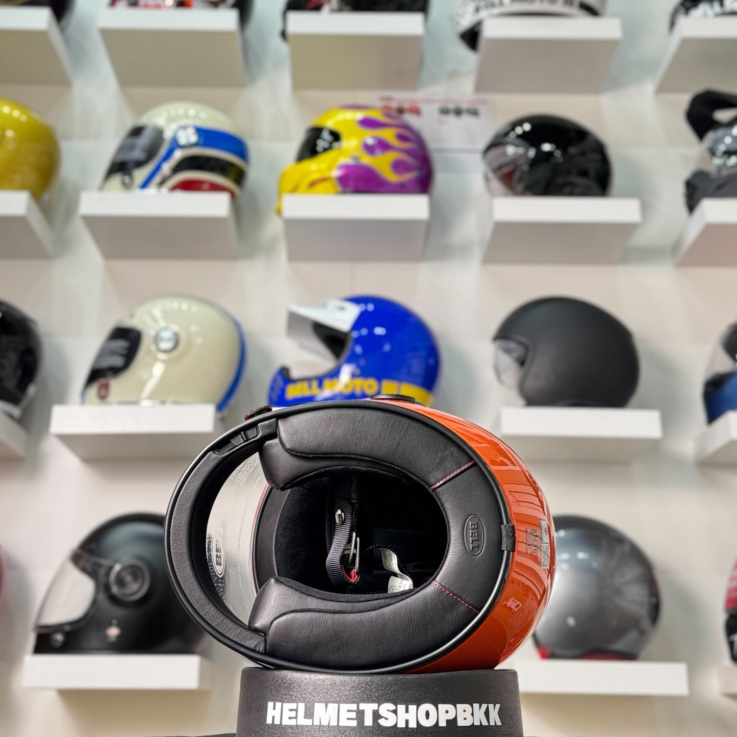 BELL BULLITT GT SOLID TANGERINE