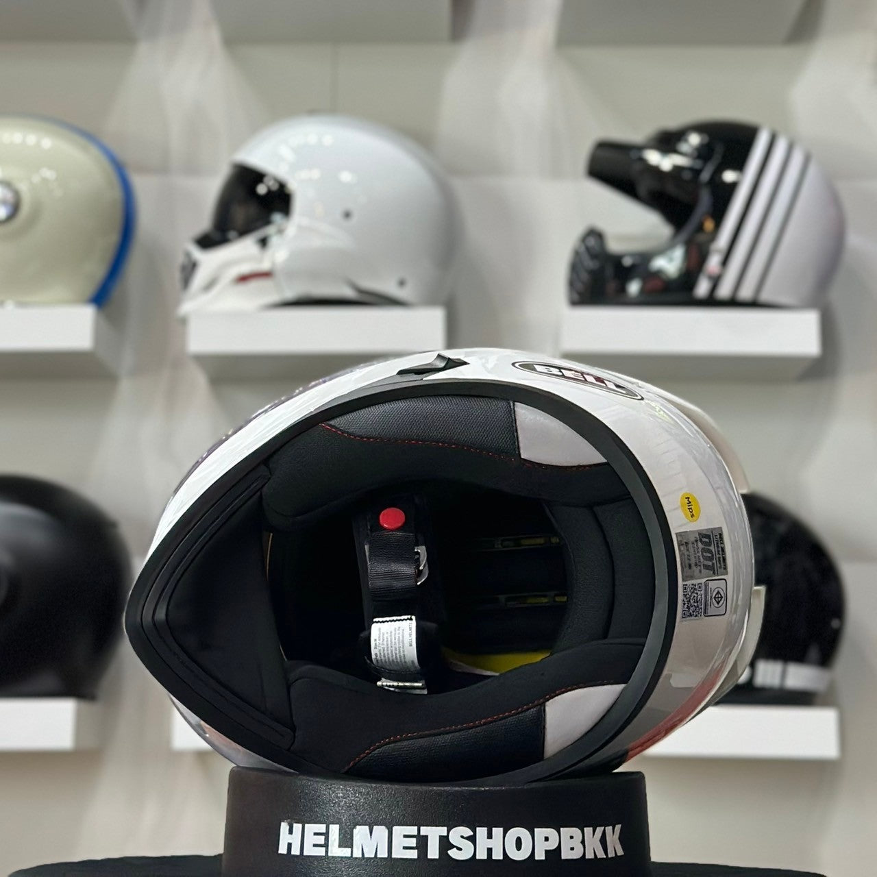 BELL LITHIUM MIPS SOLID GLOSS WHITE