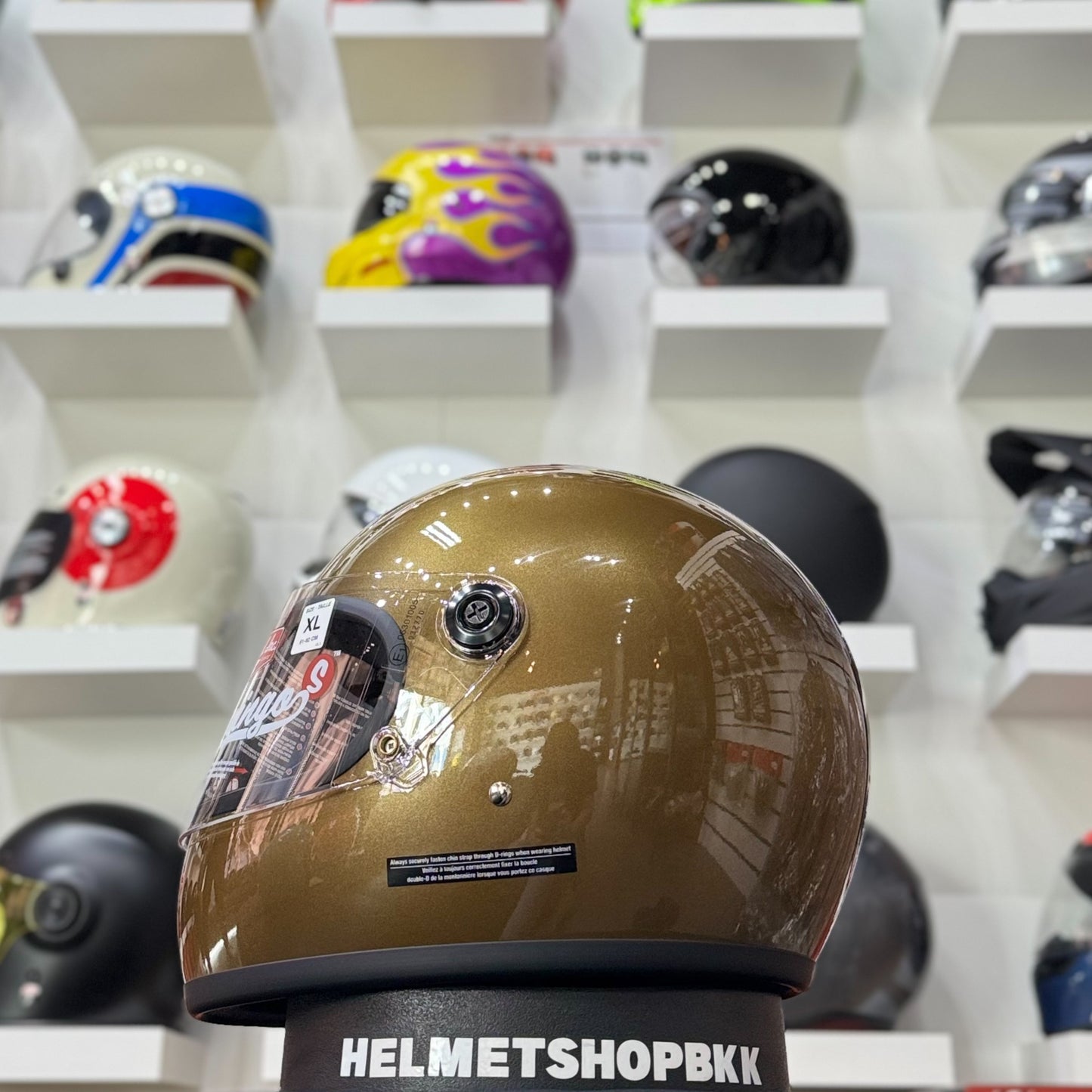 BILTWELL GRINGO S METALLIC UGLY GOLD