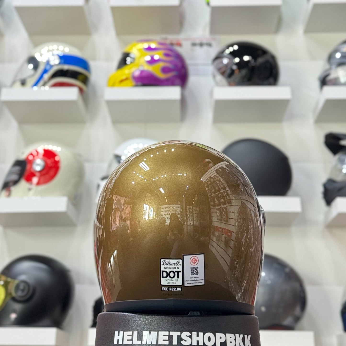 BILTWELL GRINGO S METALLIC UGLY GOLD