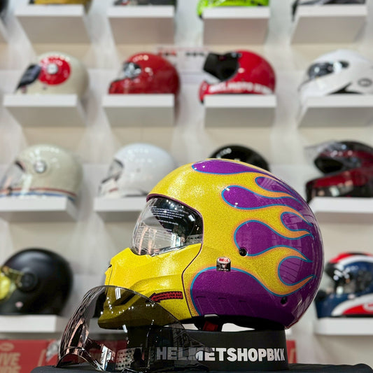 BELL BROOZER IGNITE GLOSS PURPLE YELLOW