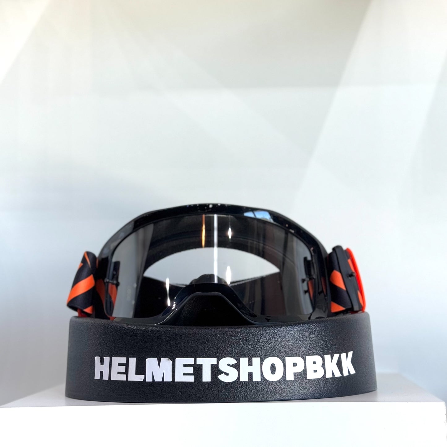 แว่นกันลม FOX MAIN GOGGLE GOAT ORG SPARK