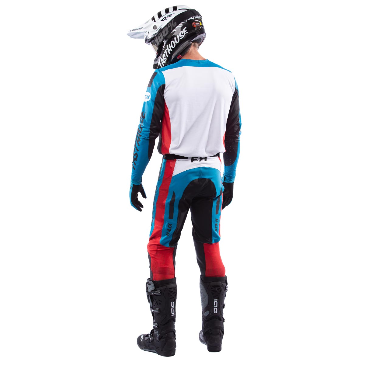 กางเกง FASTHOUSE HELIX DAYTONA PANT ELECTRIC BLUE BLACK