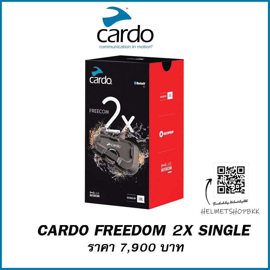 Cardo Freecom 2X single intercom