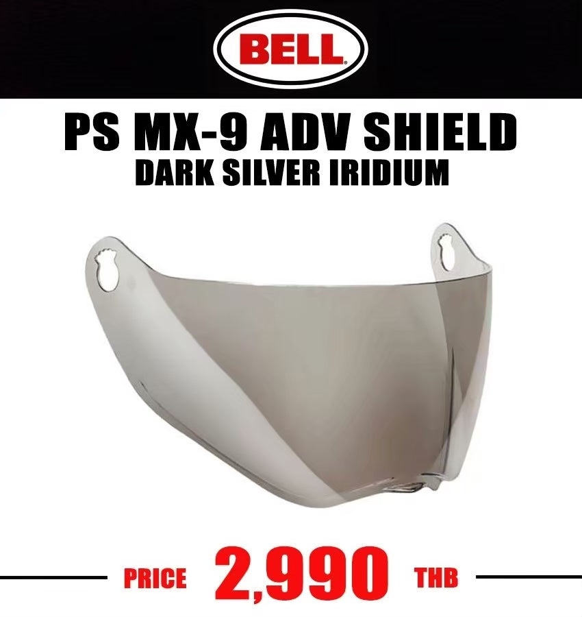 MX-9 ADV SHIELD DARK SILVER IRIDIUM