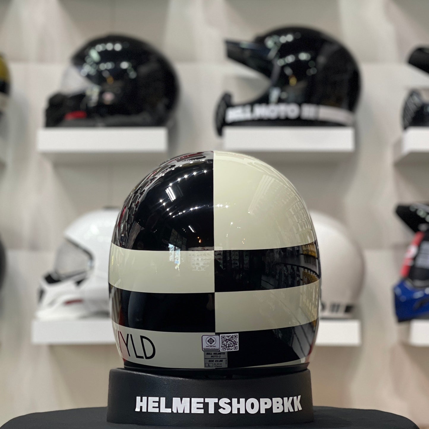 MOTO-3 ATWYLD ORBIT GLOSS WHITE/BLACK
