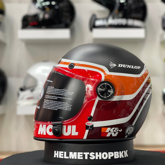 BELL BULLITT CARBON RSD MULHOLLAND MATTE/GLOSS BLACK/RED