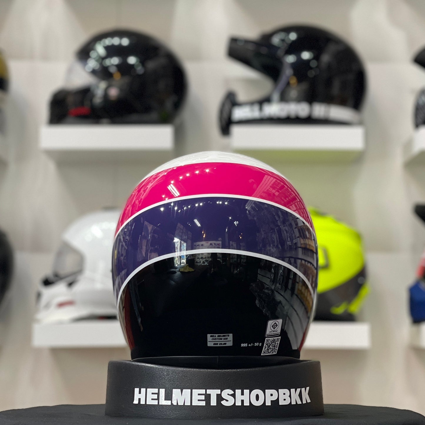 BELL CUSTOM 500 RIF GLOSS PINK/PURPLE