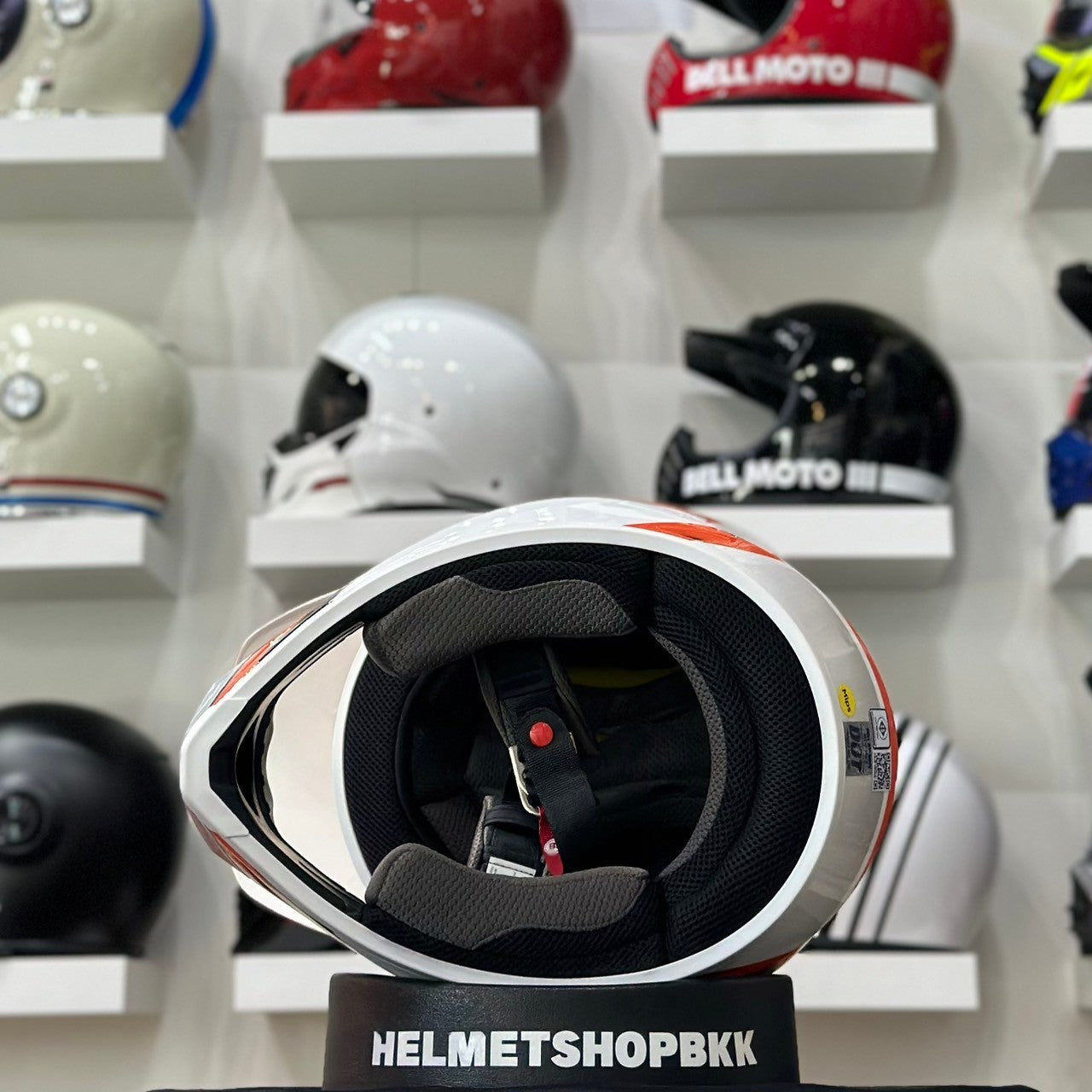 BELL MX-9 MIPS RIFT ORANGE WHITE