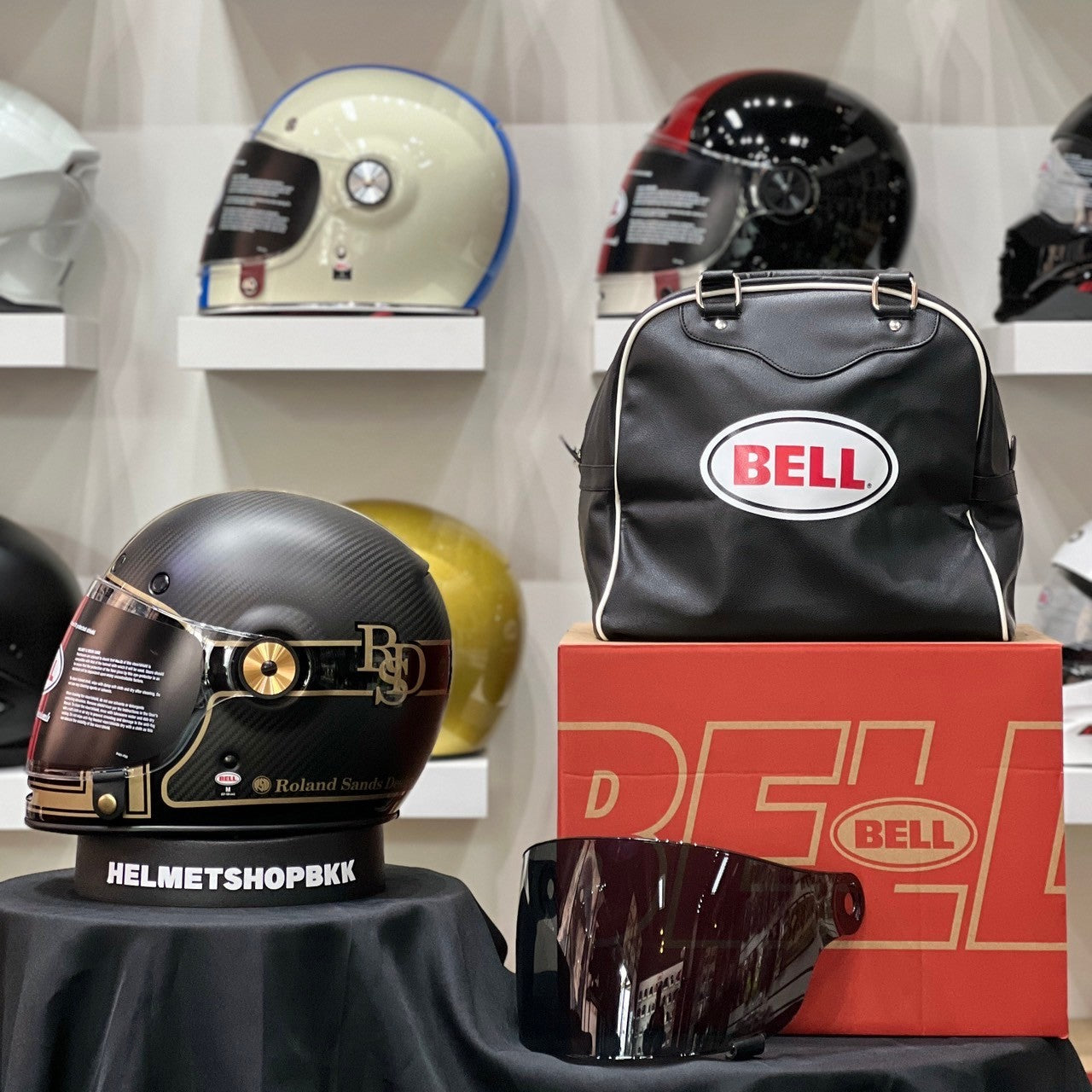 BULLITT CARBON RSD PLAYER MATTE GLOSS BLACK GOLD