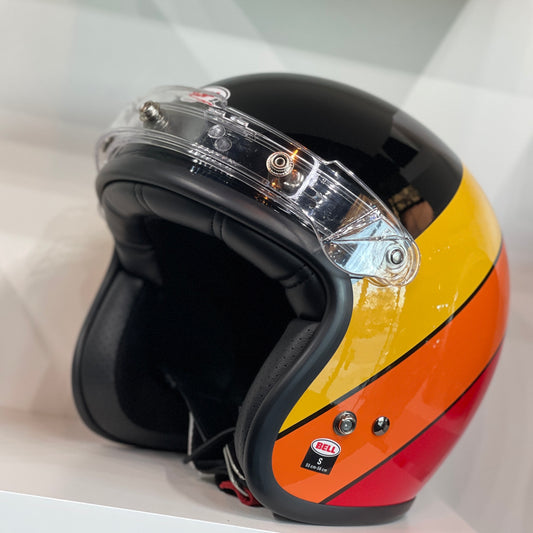 ADAPTER FLIP UP BASE ATTACHMENT FOR 3-SNAPS BUBBLE SHIELD VISOR