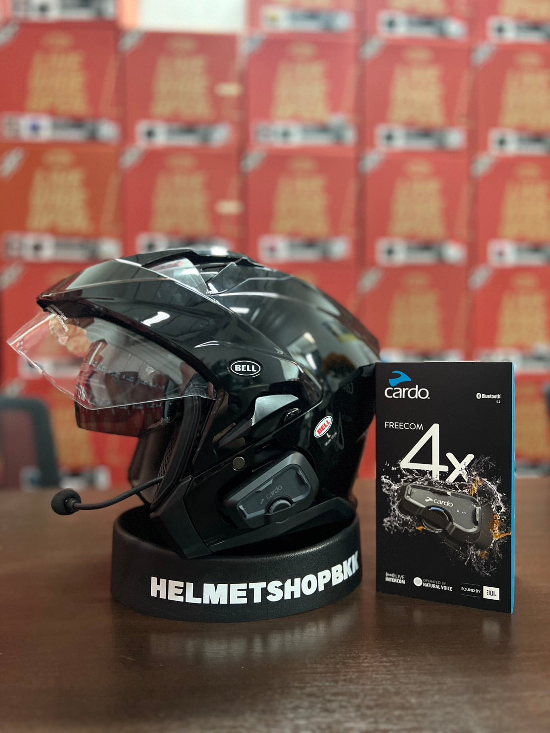 BLUETOOTH CARDO FREECOM 4X SINGLE