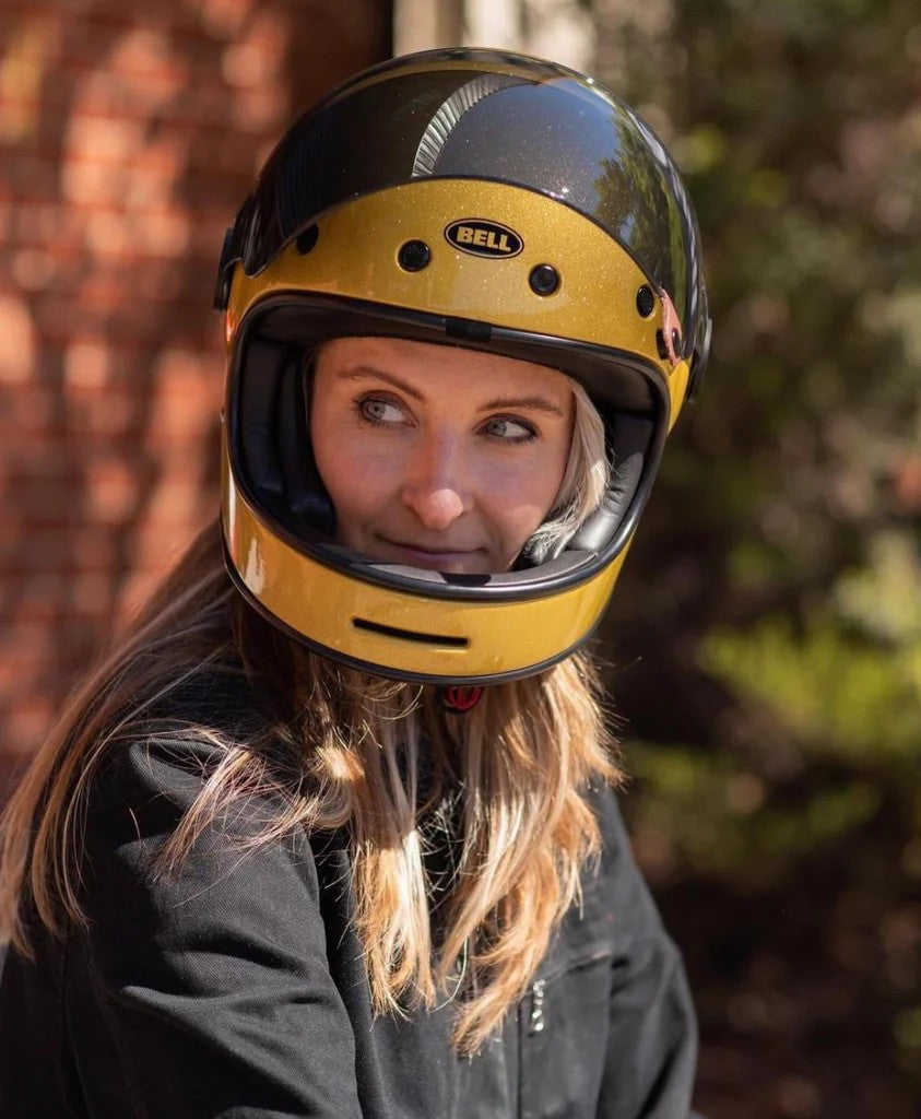 BELL BULLITT GLOSS GOLD FLAKE