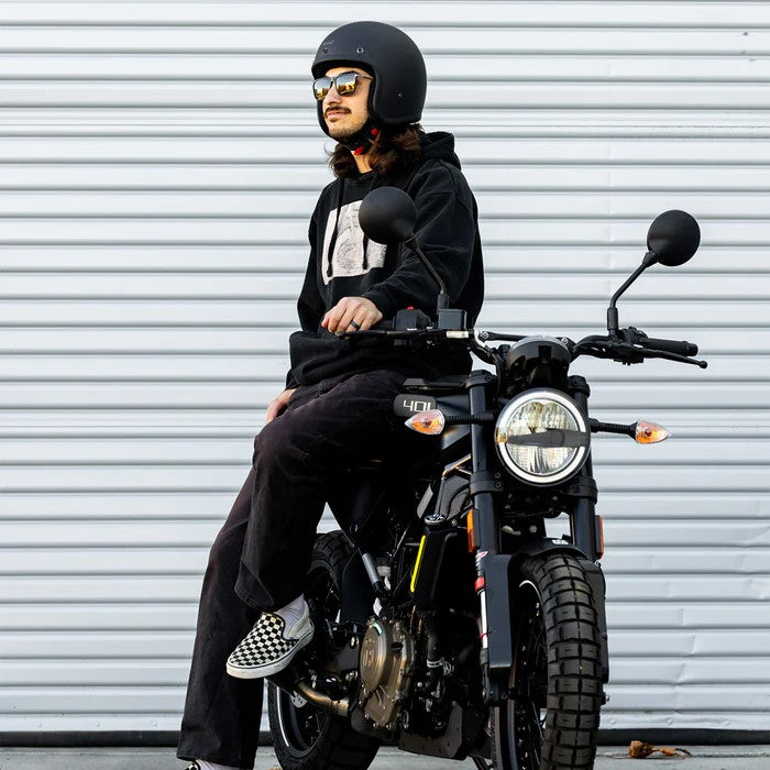 BILTWELL BONANZA FLAT BLACK