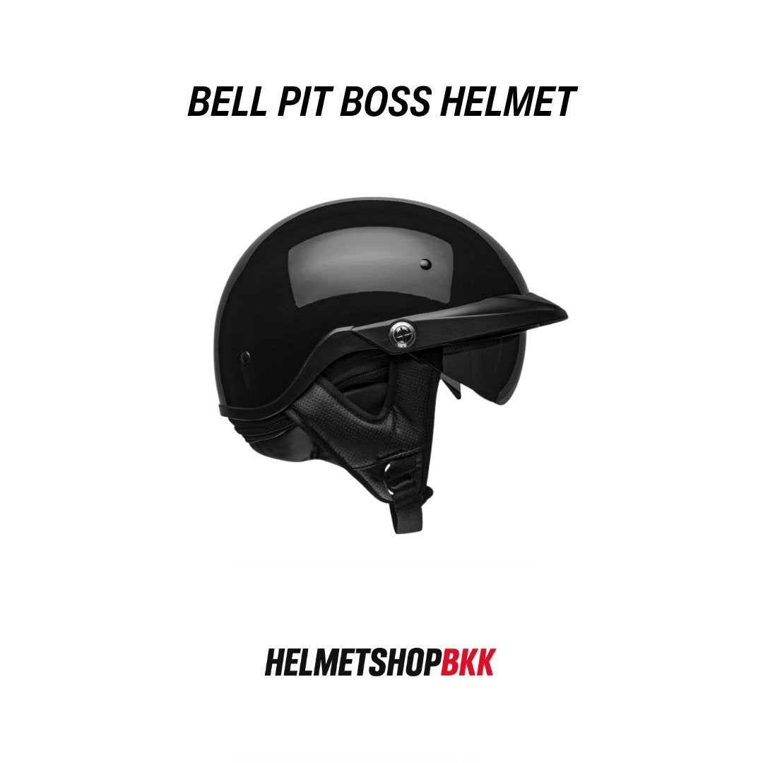 3/4 motorcycle helmets BADASS Open Face 3/4 Bare Bones Smallest DOT Certified Open Face Motor Route 32 Riding Gear