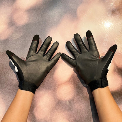 ถุงมือไบท์เกอร์  FASTHOUSE TOASTER GLOVE BLACK WHITE