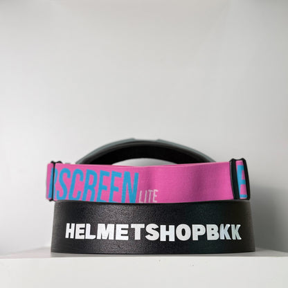 แว่นกันลม AIR SCREEN GOGGLE LITE 01 EX GREY PINK CLEAR
