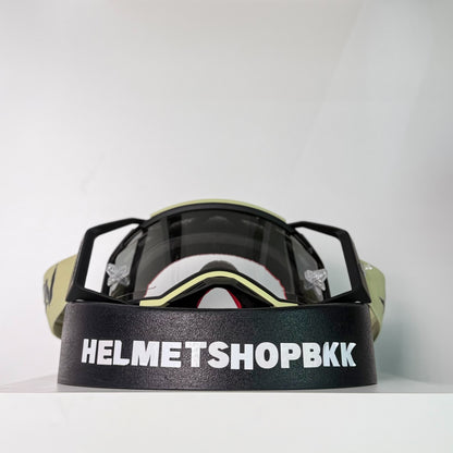 แว่นกันลม AIR SCREEN GOGGLE AERO EX 08 SAND BLACK CLEAR