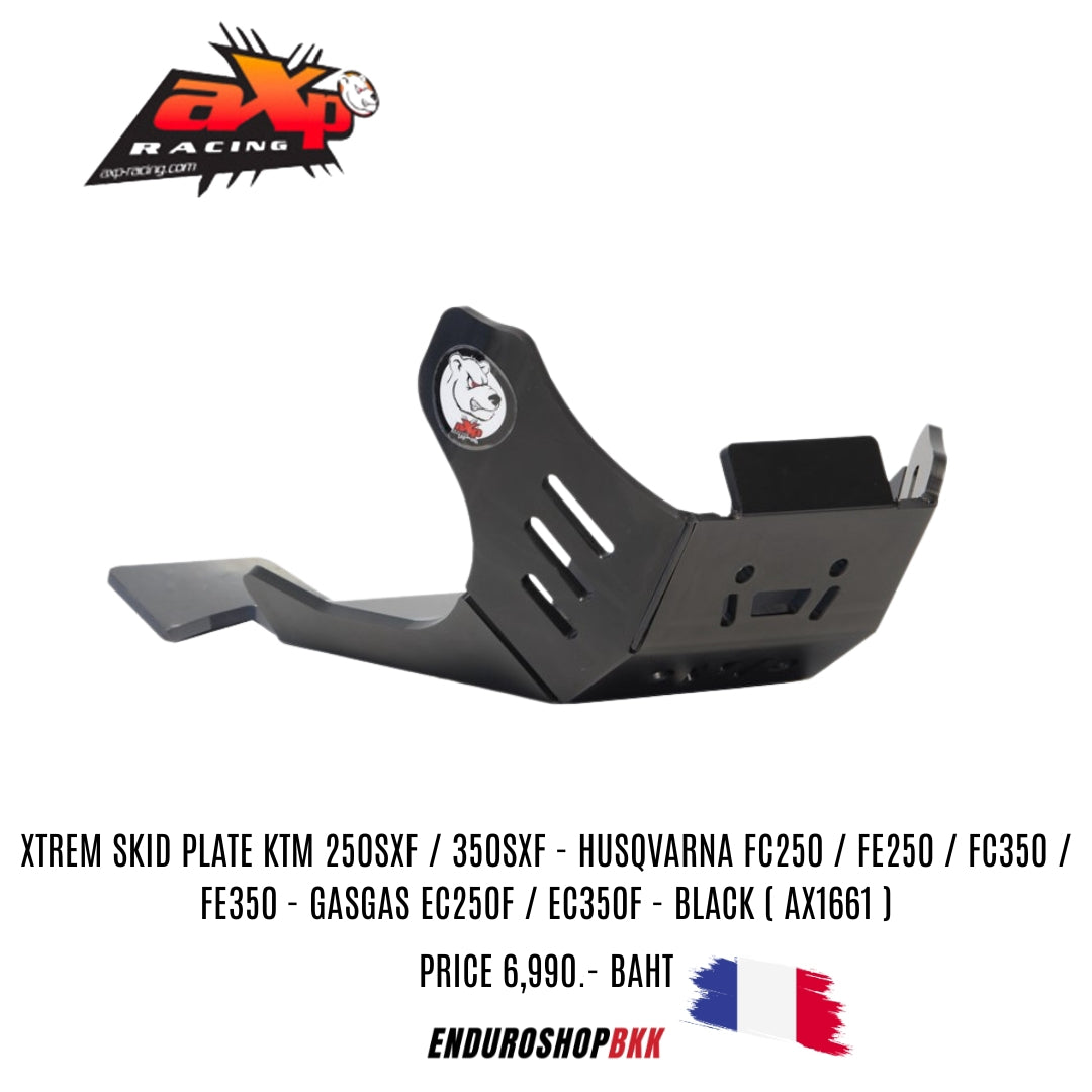 การ์ดแคร้ง AXP RACING XTREM SKID PLATE KTM 250SXF/350SXF-HUSQVARNA FC250/FE250/FC350/FE350-GASGAS EC250F/EC350F(AX1661)