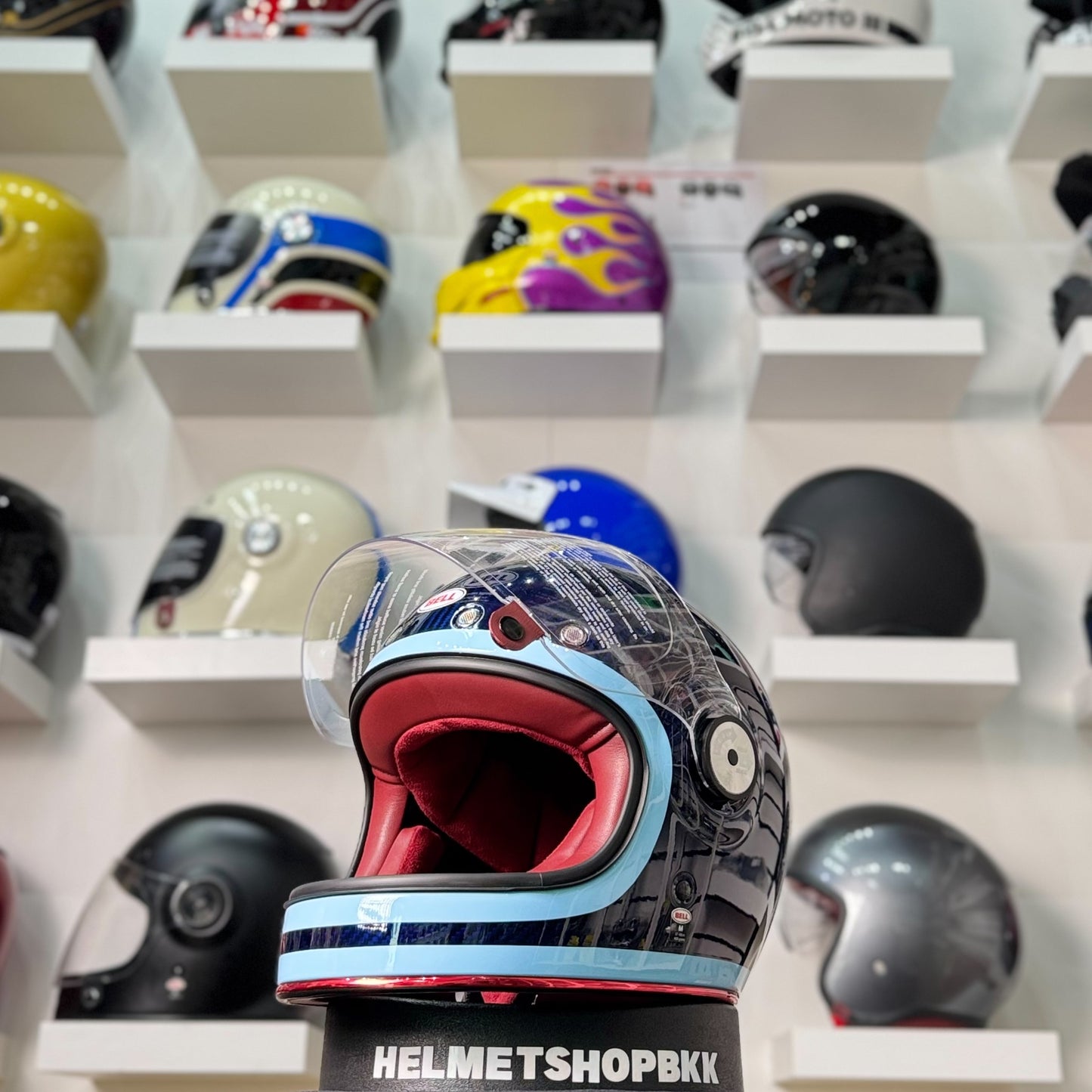 BELL BULLITT GT CARBON LANE BLUE