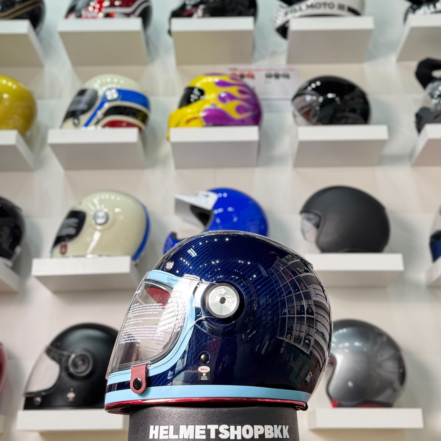 BELL BULLITT GT CARBON LANE BLUE