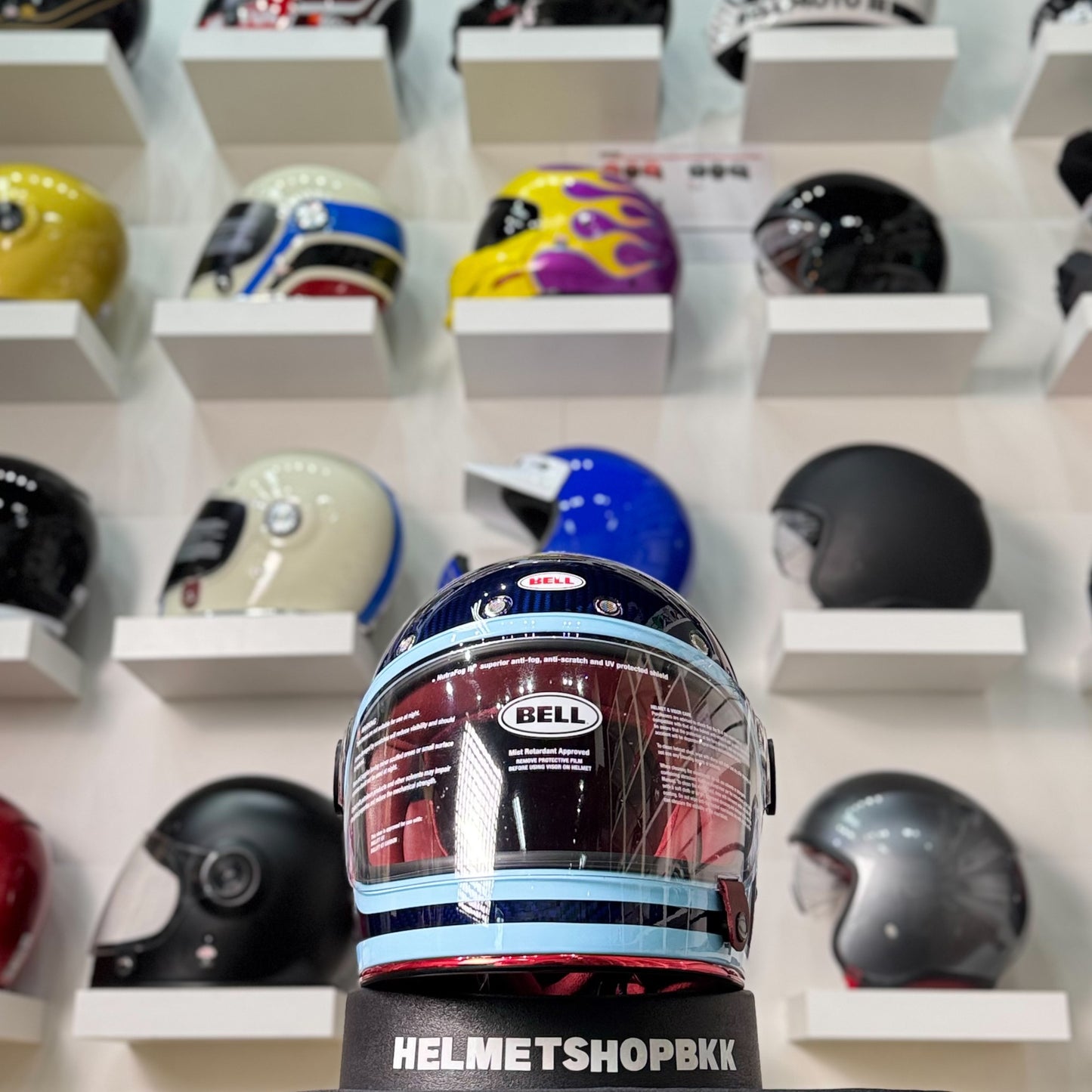 BELL BULLITT GT CARBON LANE BLUE