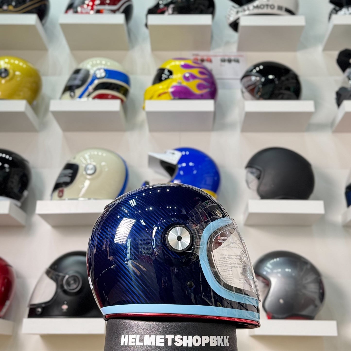 BELL BULLITT GT CARBON LANE BLUE