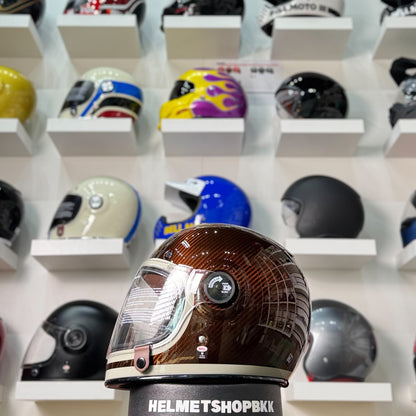 BELL BULLITT GT CARBON LANE BURNT ORANGE