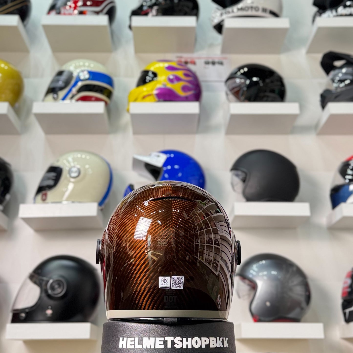 BELL BULLITT GT CARBON LANE BURNT ORANGE