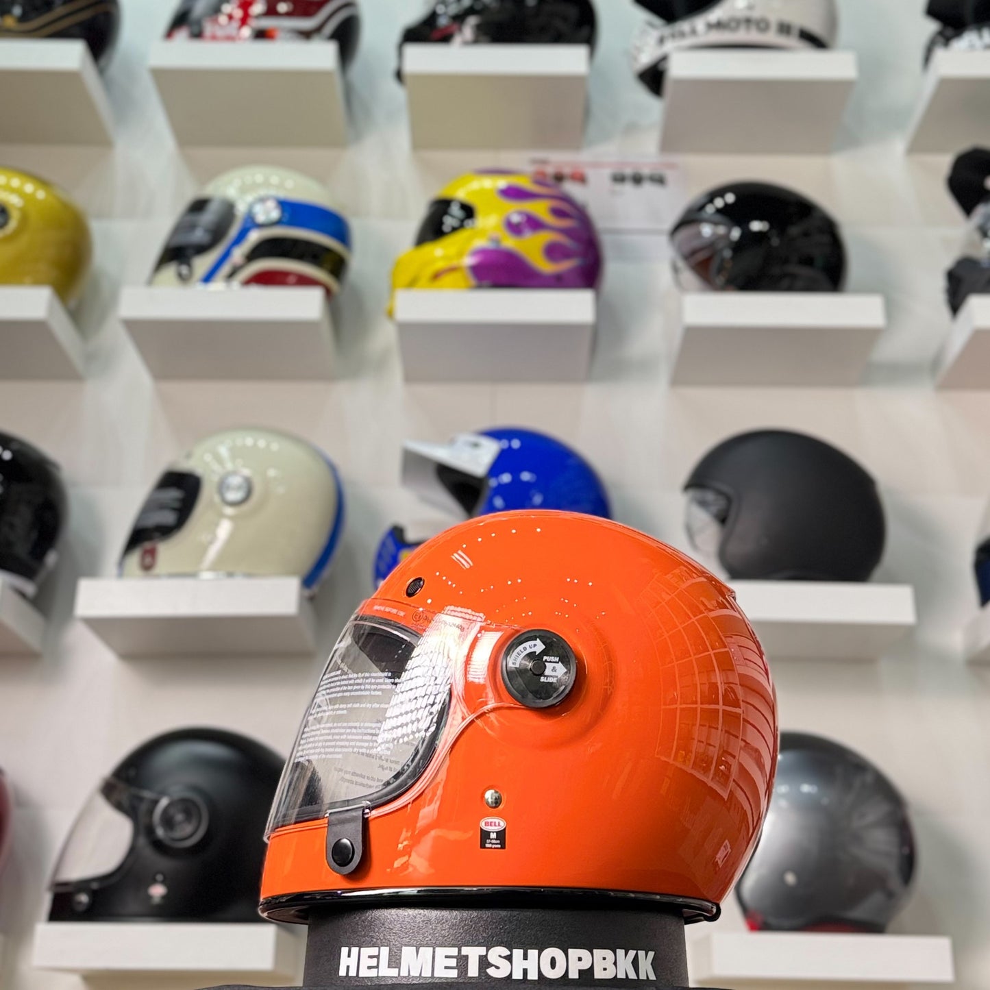 BELL BULLITT GT SOLID TANGERINE