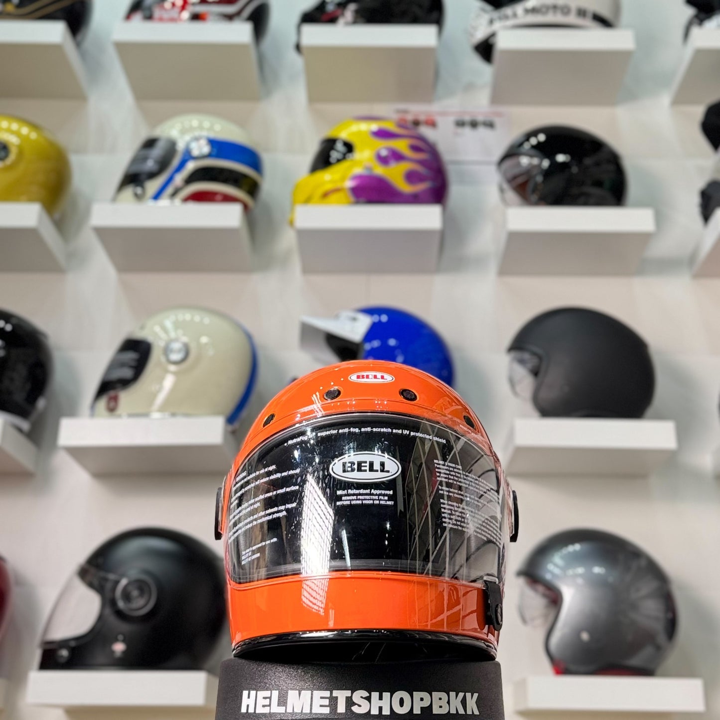 BELL BULLITT GT SOLID TANGERINE