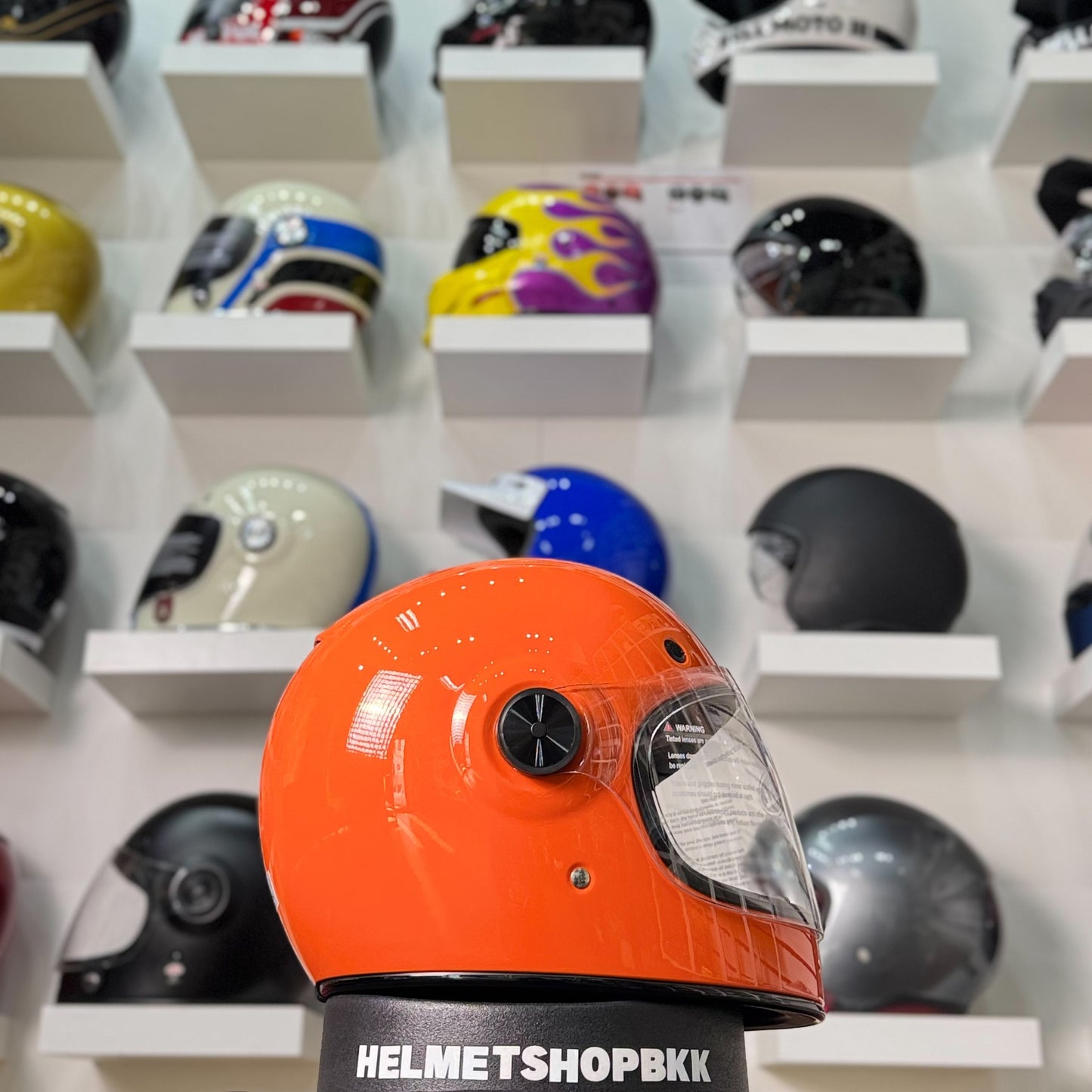 BELL BULLITT GT SOLID TANGERINE