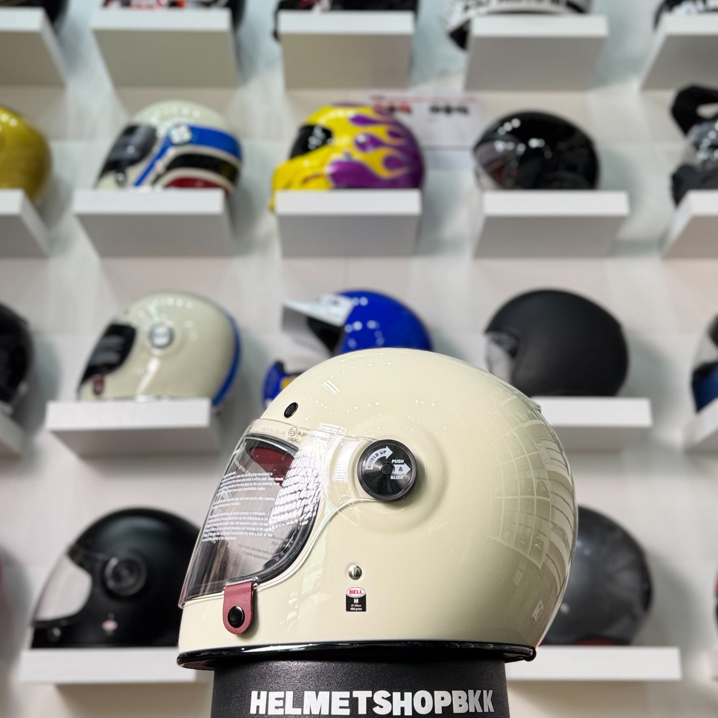 BELL BULLITT GT SOLID VINTAGE WHITE