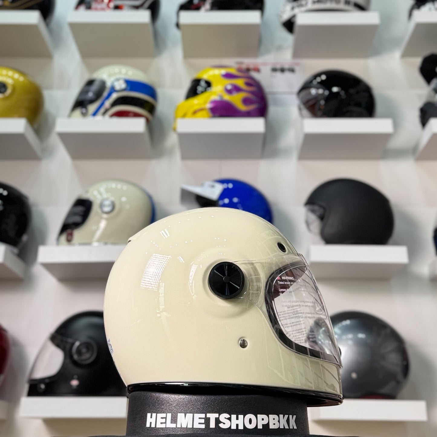 BELL BULLITT GT SOLID VINTAGE WHITE