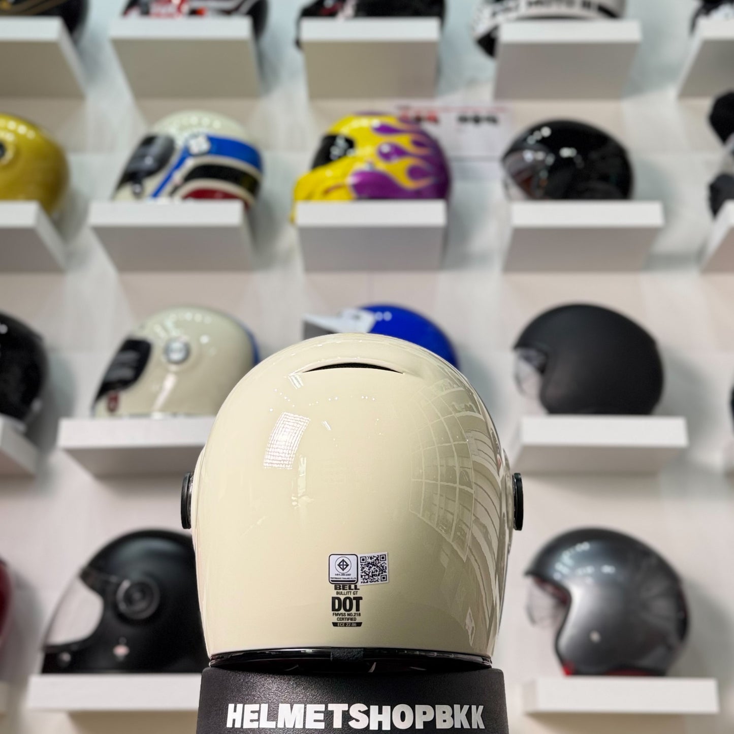 BELL BULLITT GT SOLID VINTAGE WHITE