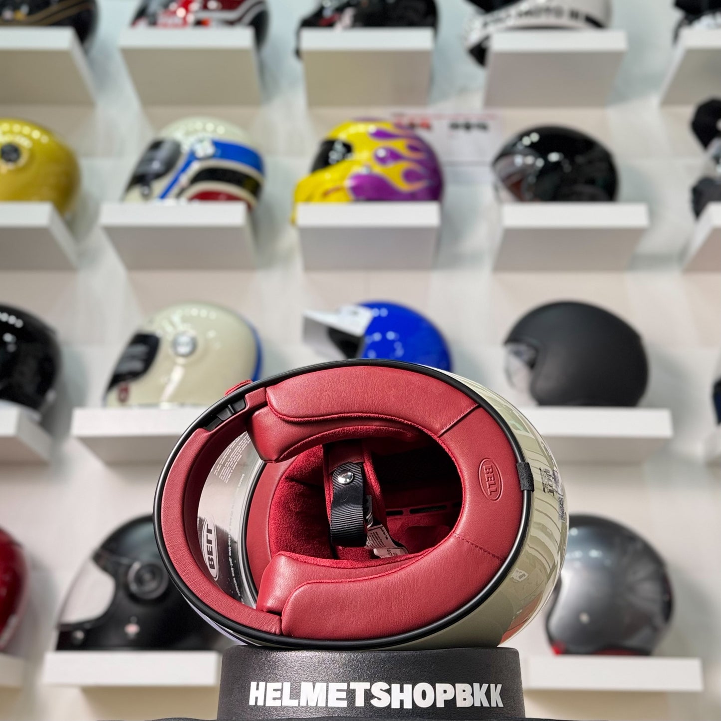 BELL BULLITT GT SOLID VINTAGE WHITE