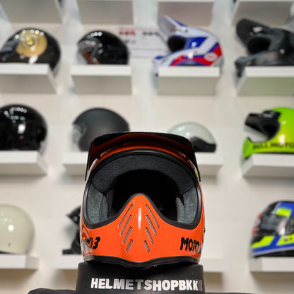 BELL MOTO-3  ORANGE CLASSIC GLOSS
