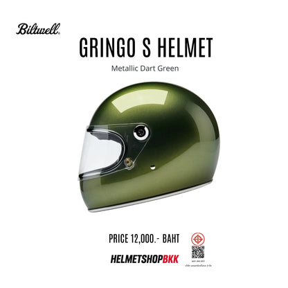 BILTWELL GRINGO S METALLIC DART GREEN