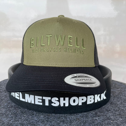 หมวกแก๊ป BILTWELL WOODSY SNAP BACK OLIVE/BLACK
