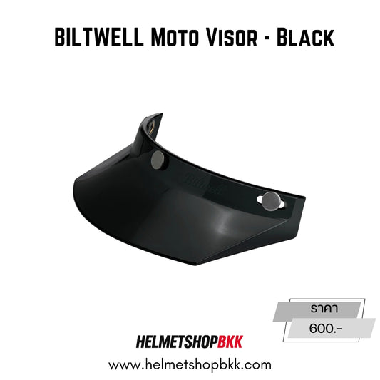 BILTWELL MOTO VISOR -BLACK