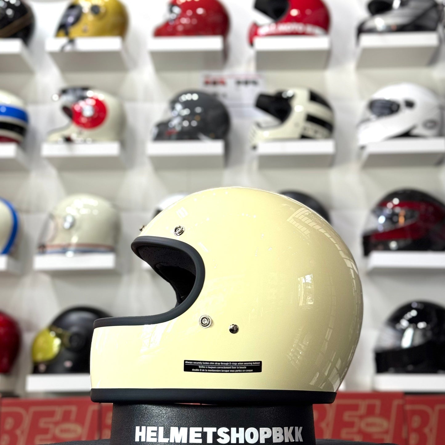 BILTWELL GRINGO GLOSS VINTAGE WHITE