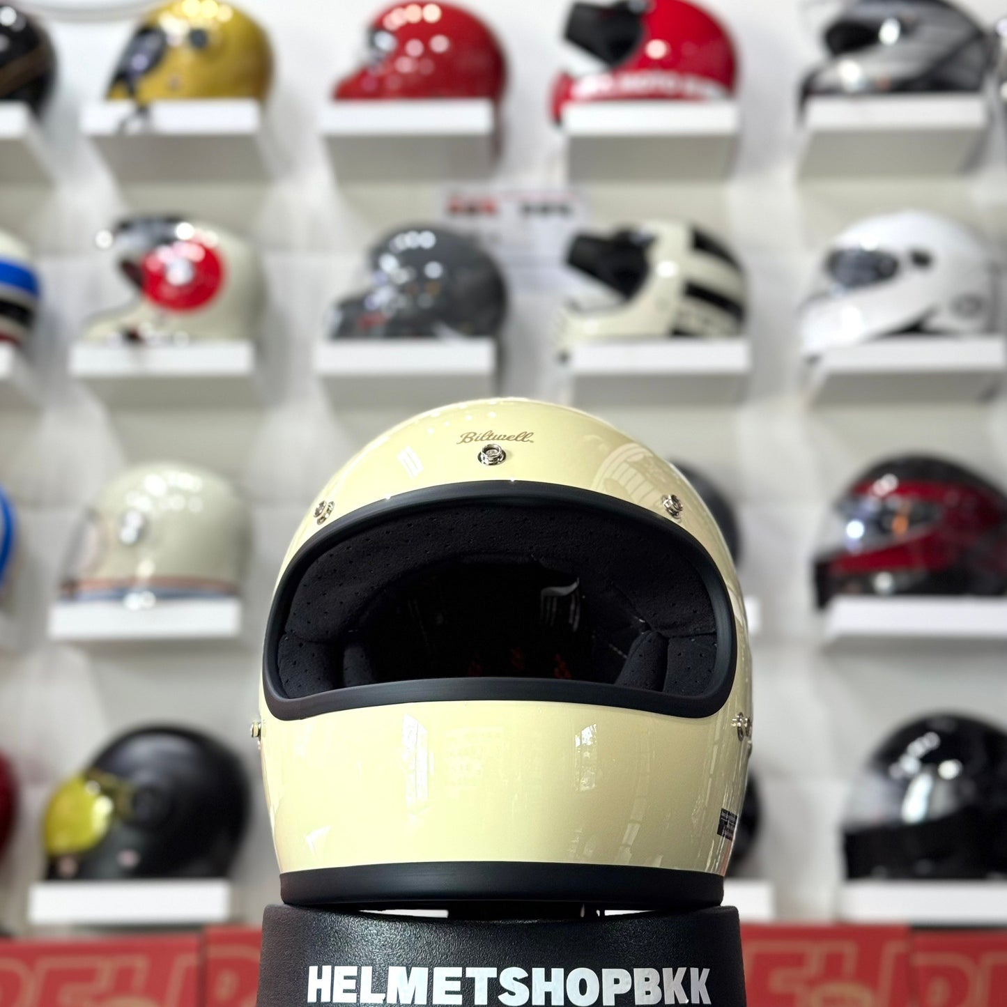 BILTWELL GRINGO GLOSS VINTAGE WHITE