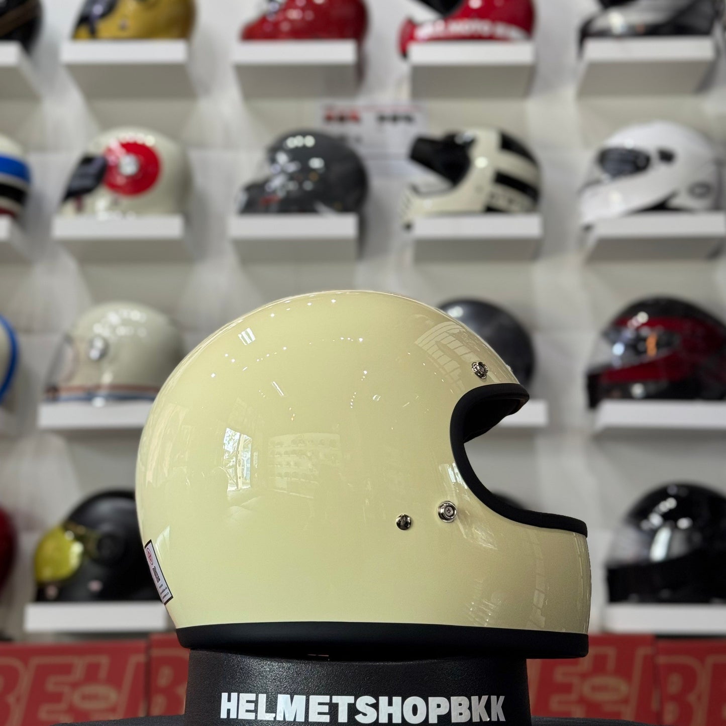 BILTWELL GRINGO GLOSS VINTAGE WHITE