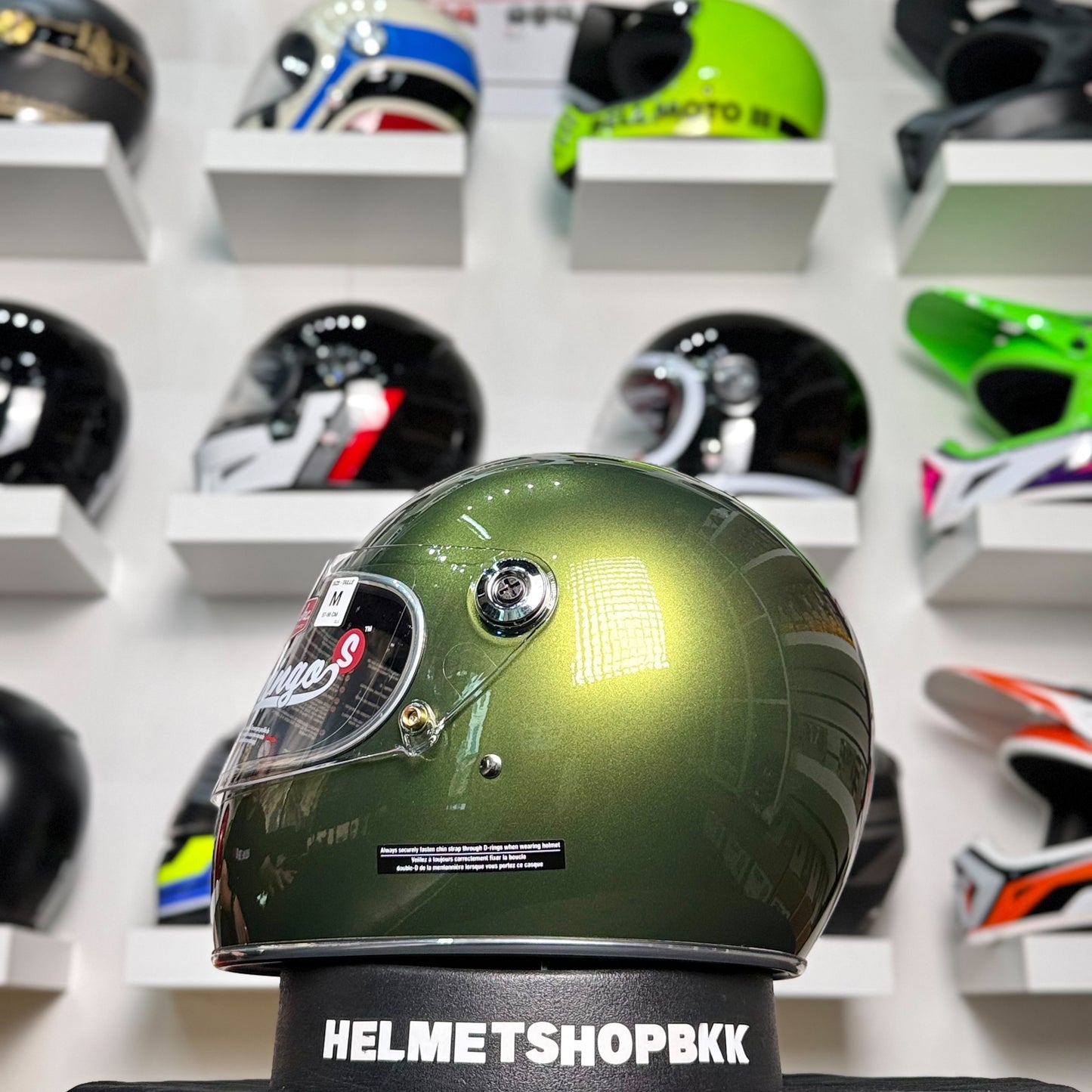 BILTWELL GRINGO S METALLIC DART GREEN
