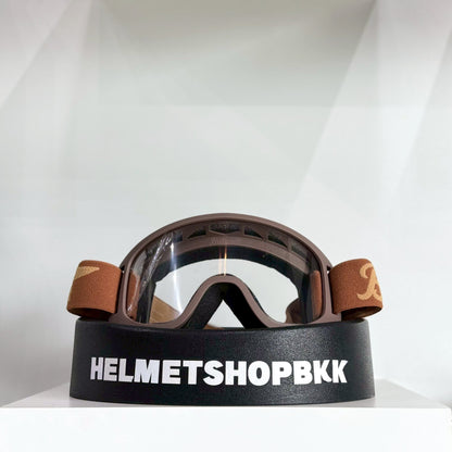 แว่น BILTWELL MOTO 2.0 GOGGLE SCRIPT CHOCOLATE SAND