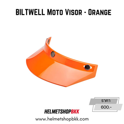 BILTWELL MOTO VISOR ORANGE