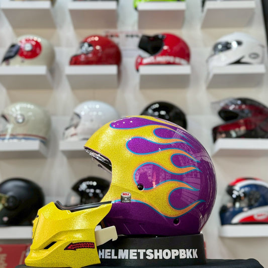 BELL BROOZER IGNITE GLOSS PURPLE YELLOW